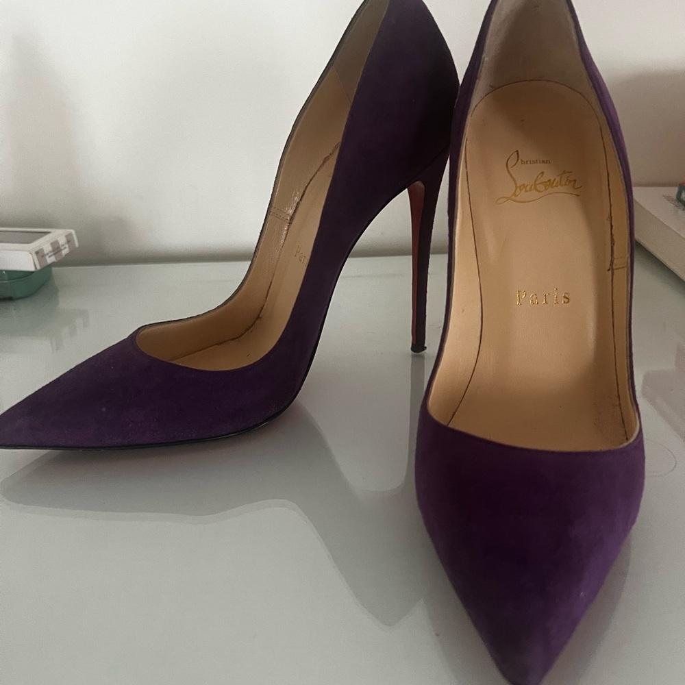 [SOLD] Suede So Kate Christian Louboutin heels